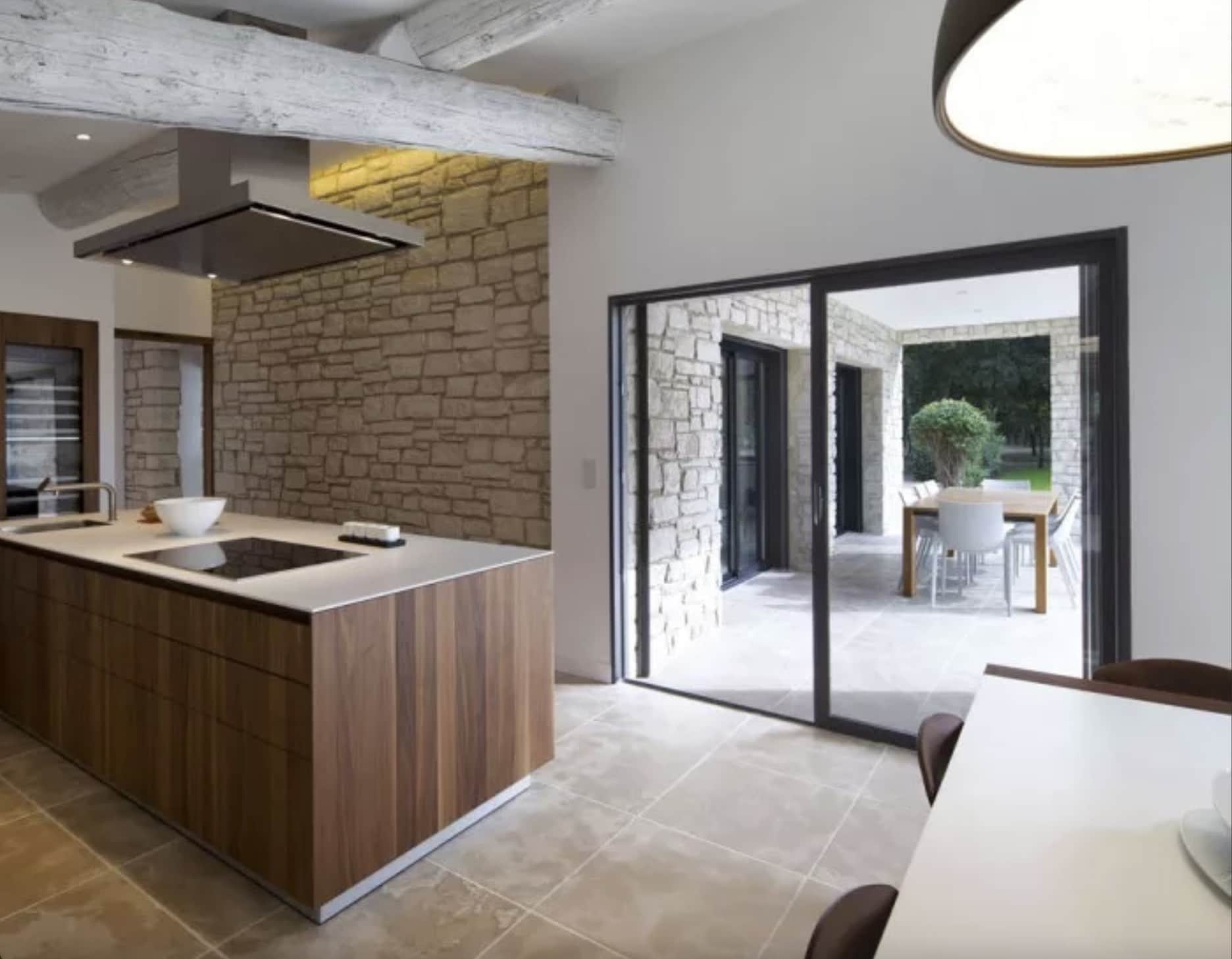 baie vitree aluminium royan