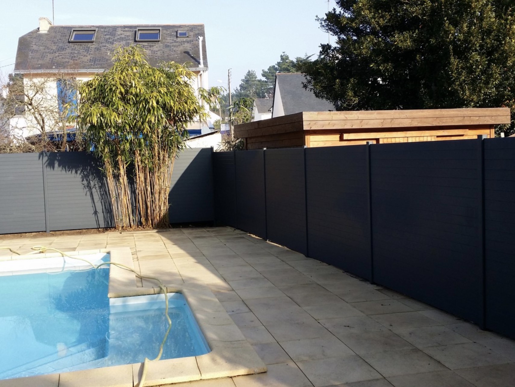 cloture en alu royan 7016