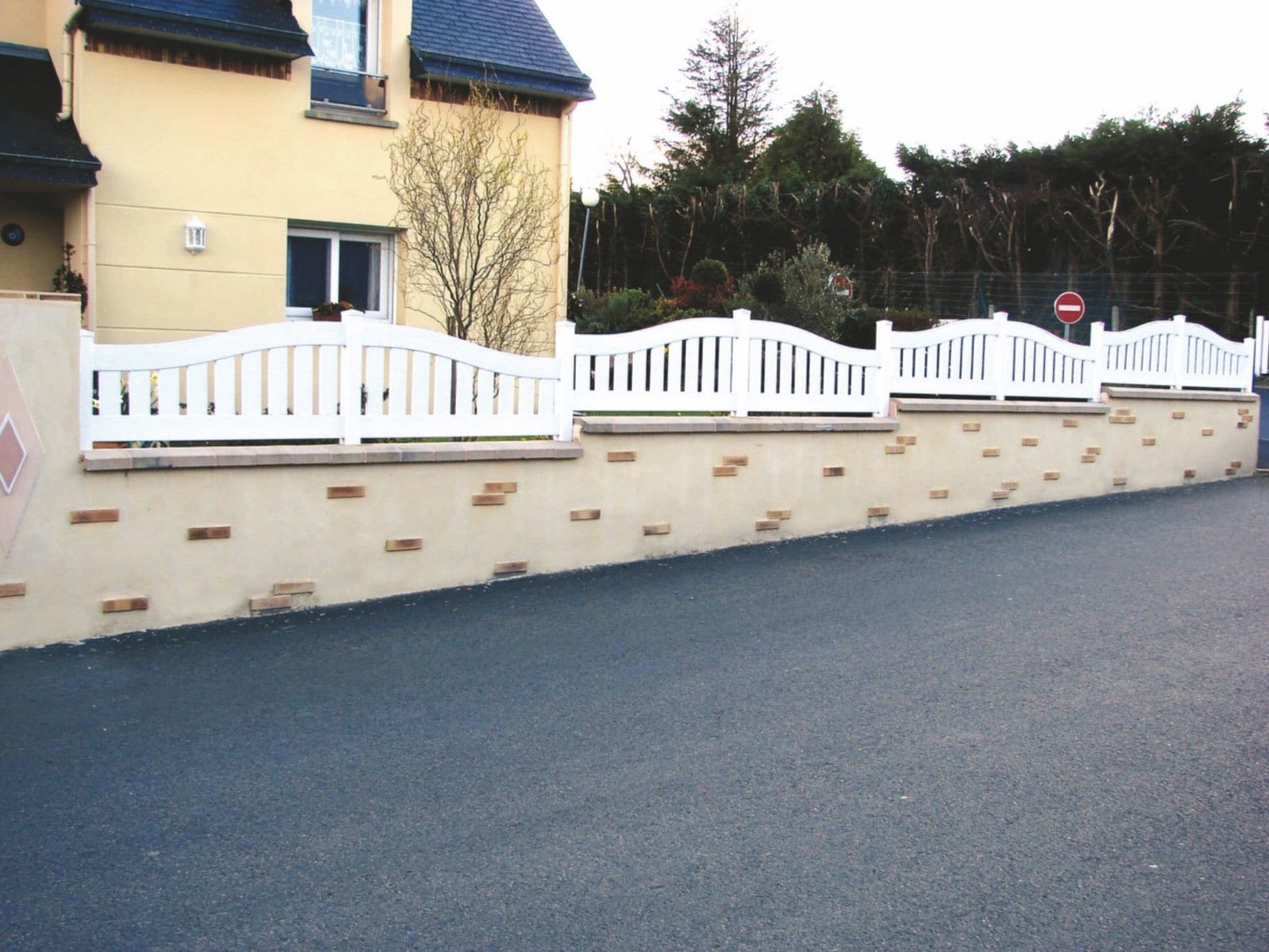 cloture pvc blanc royan