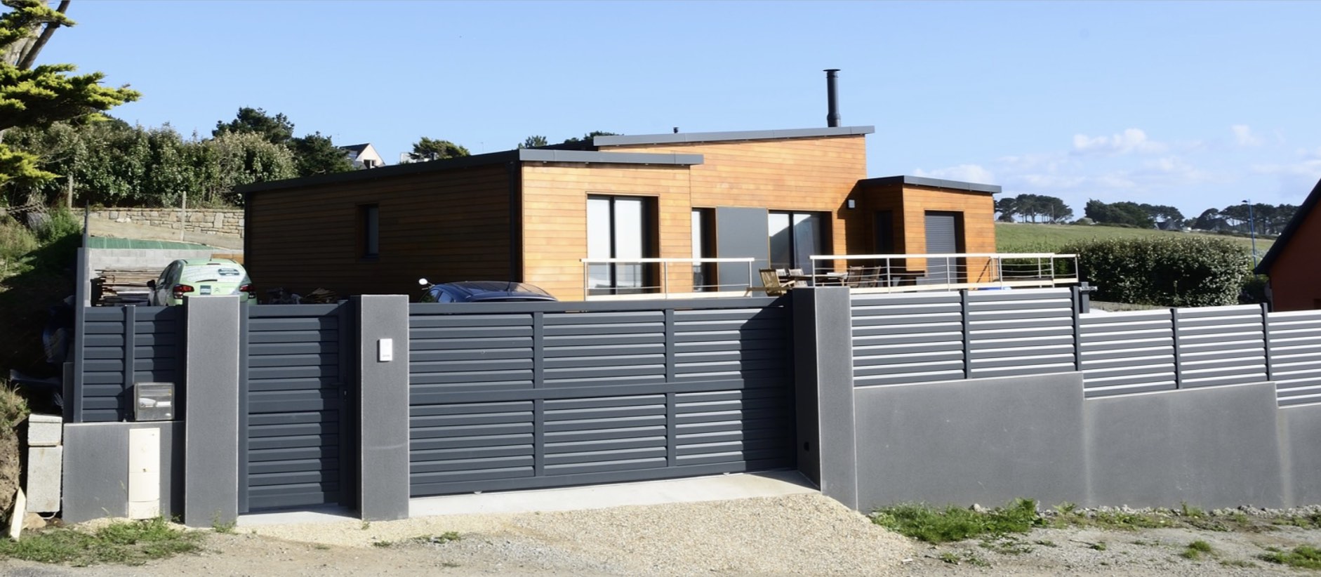 fabricant de portail en aluminium a royan