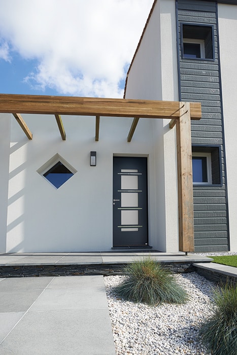 port entree aluminium royan