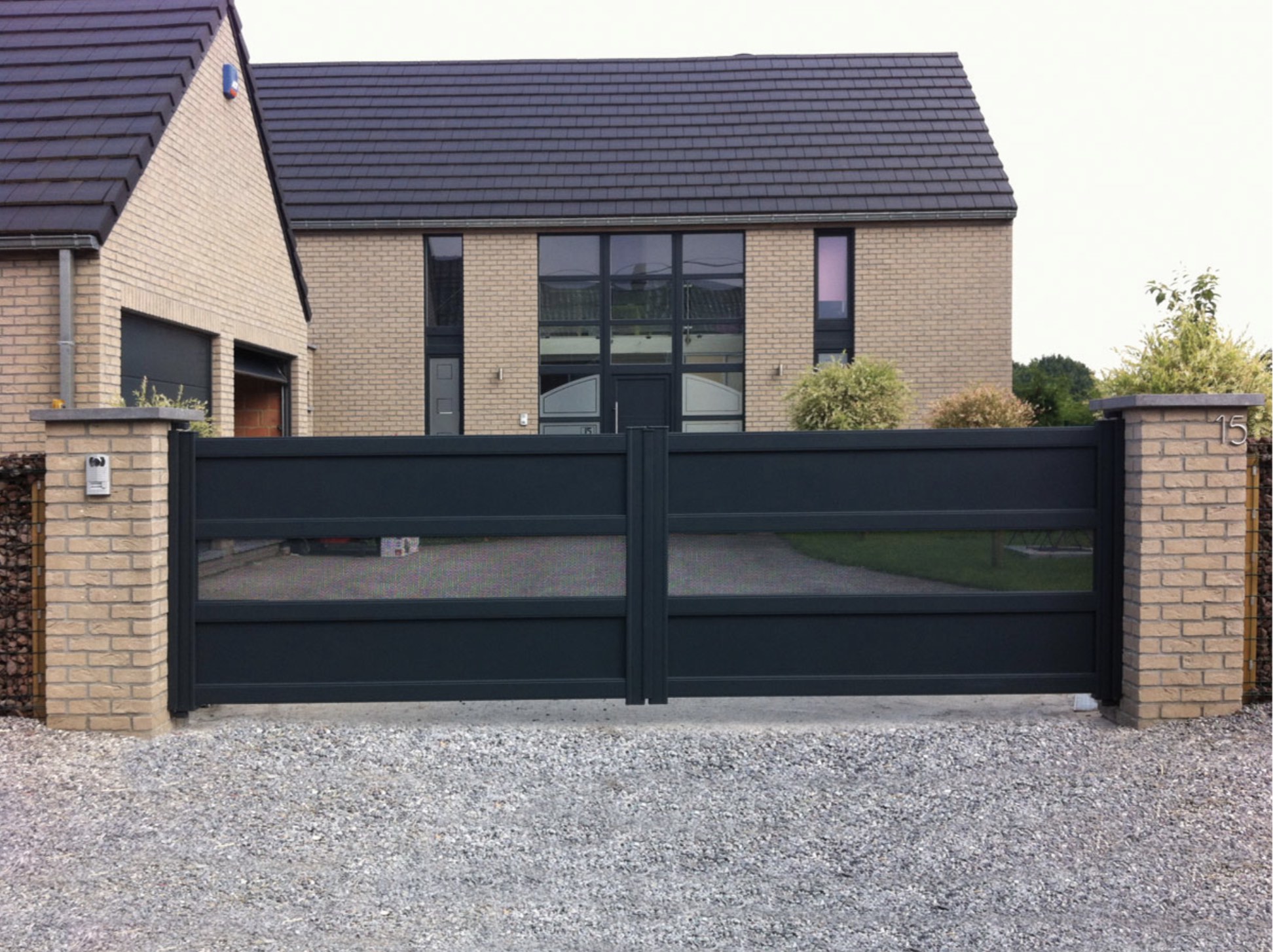 portail avec perforation royan