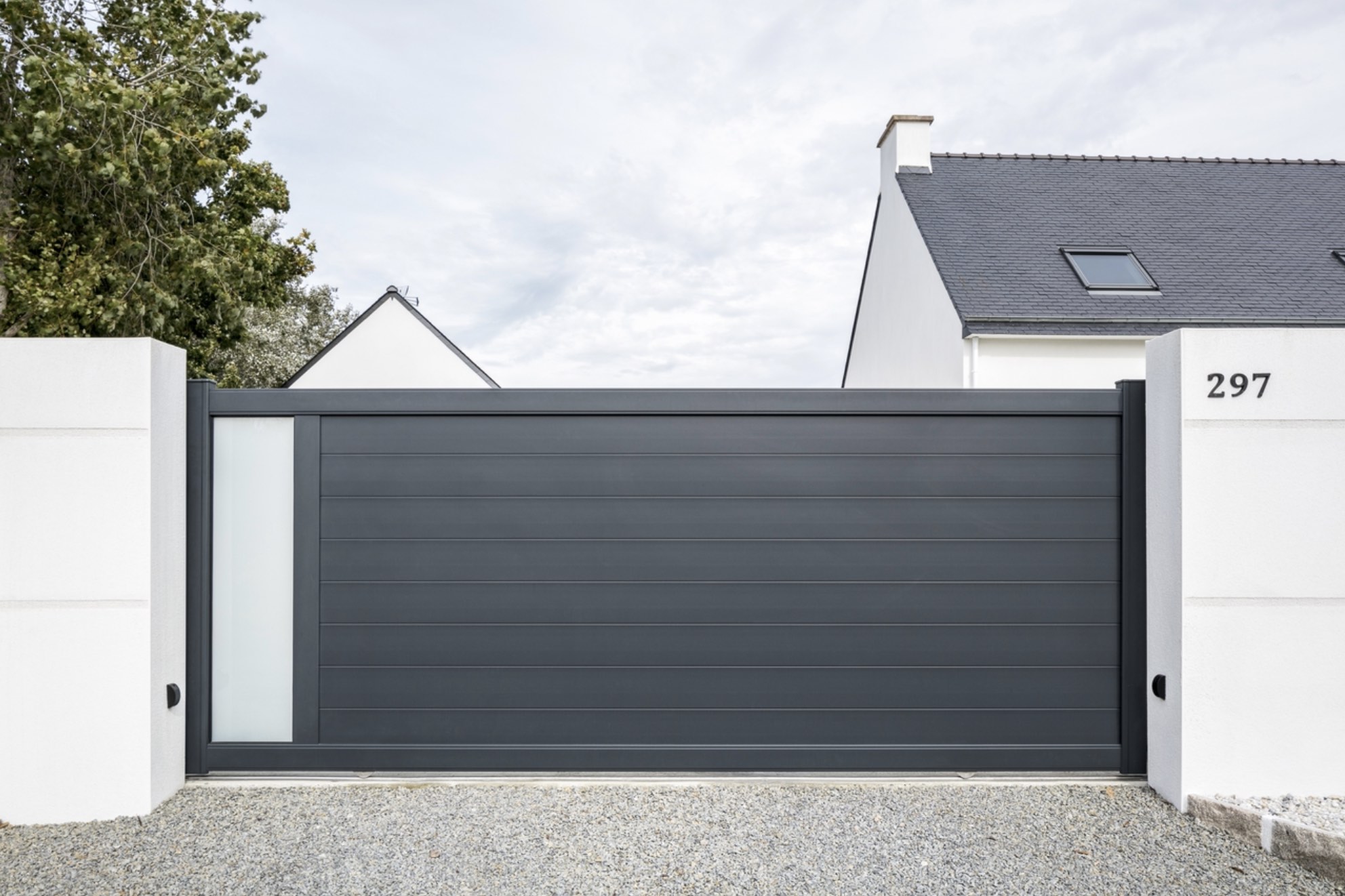 portail contemportain alu royan