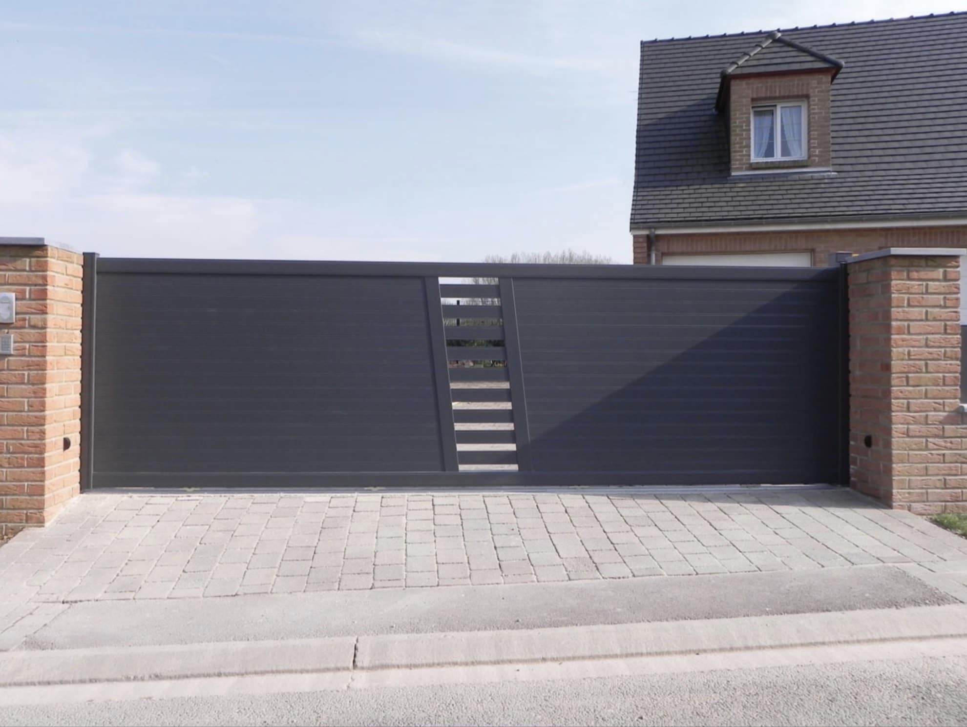 portail coulissant design royan