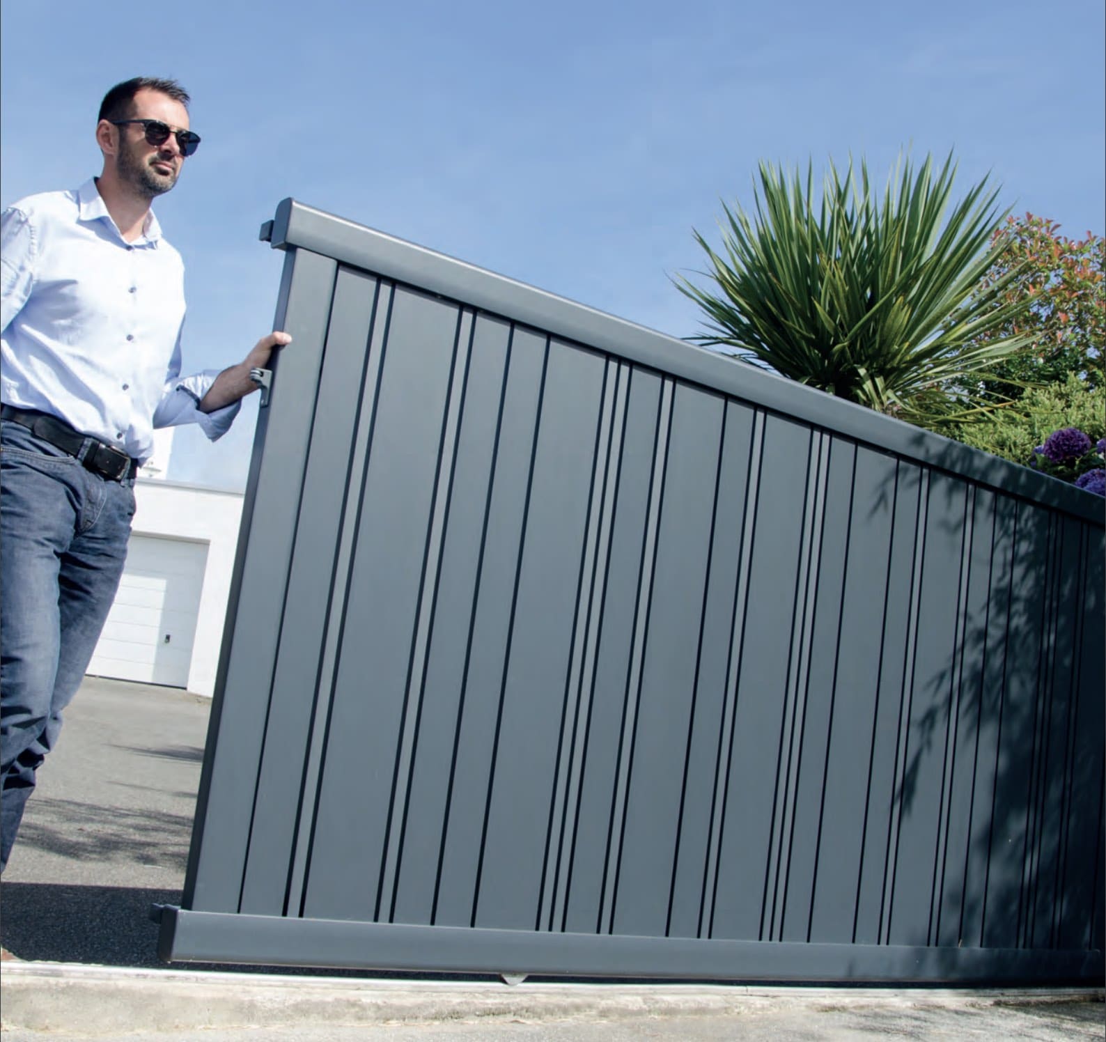 portail en aluminium royan