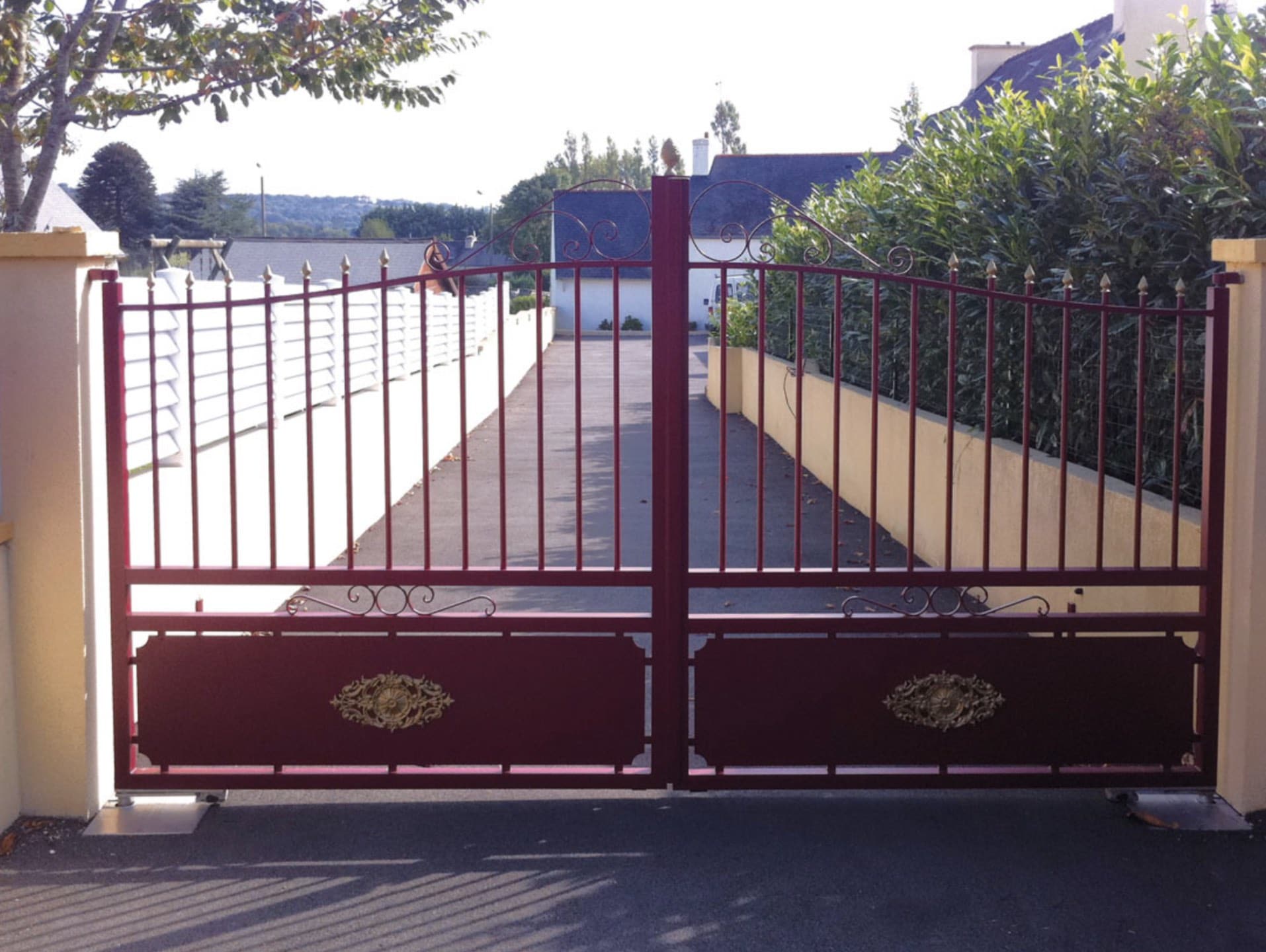 portail fer forge royan