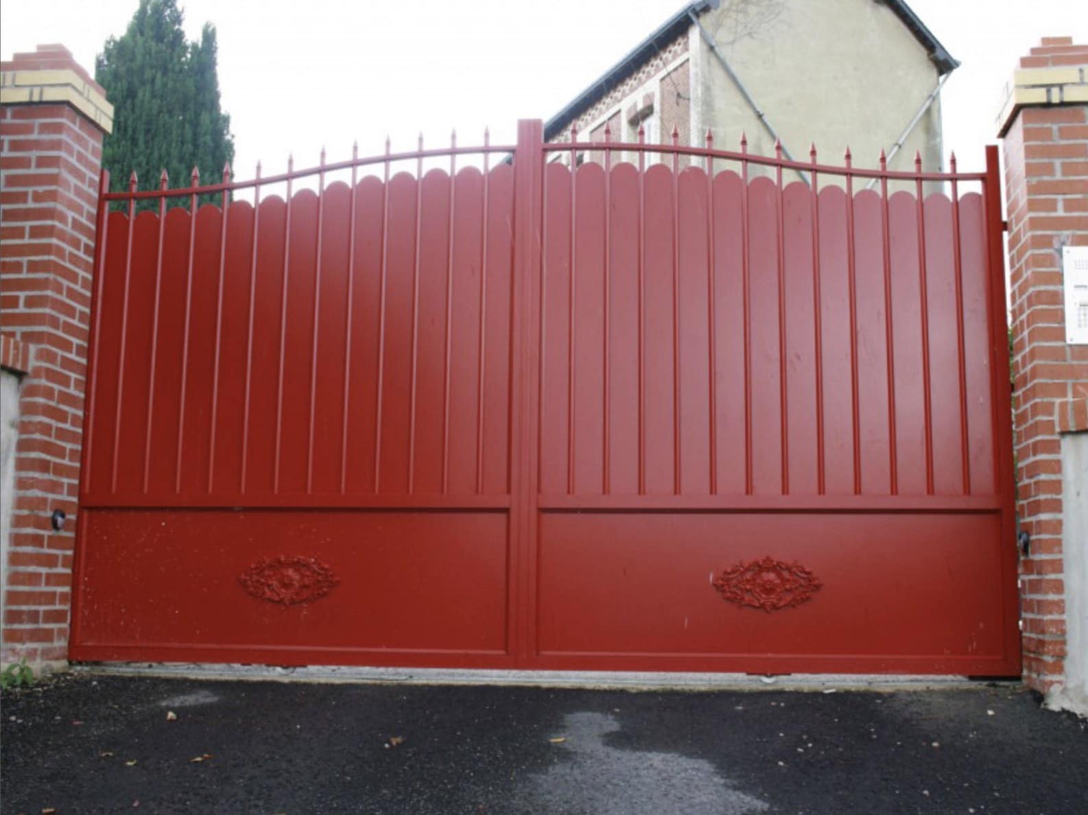 portail style fer forge royan