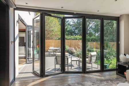 porte repliable accordeon aluminium royan