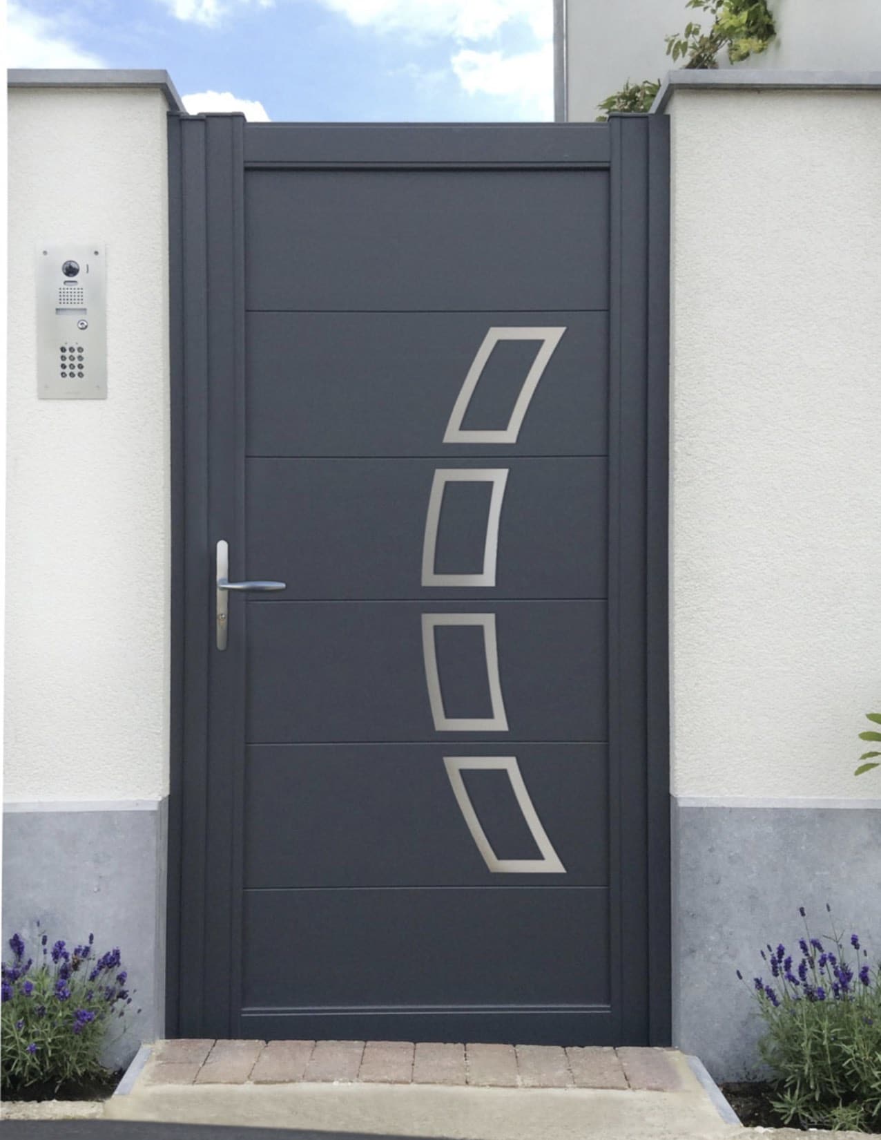portillon aluminium royan