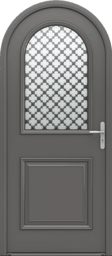 royan belm porte entree mixte artemis gris 7039 72