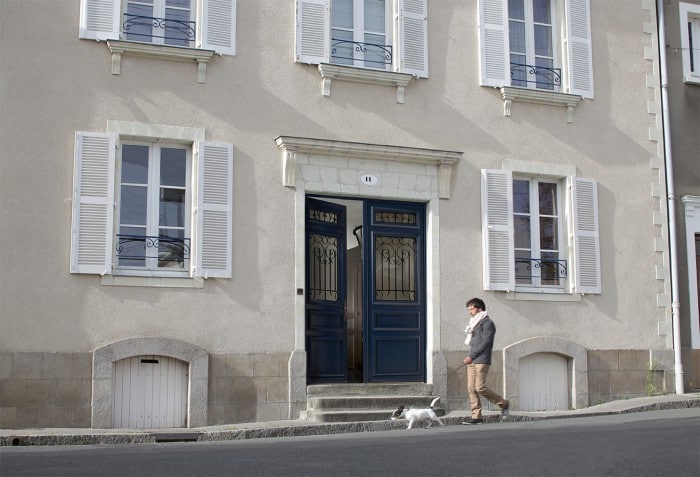 royan estampe bois belm porte entree bleu 5011 laquee 72