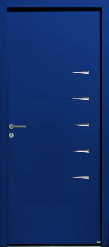 royan griff2 alu zilten porte entree bleu 5003
