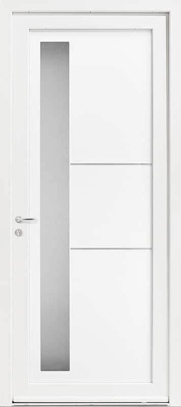 royan kellys1 pvc zilten porte entree blanc