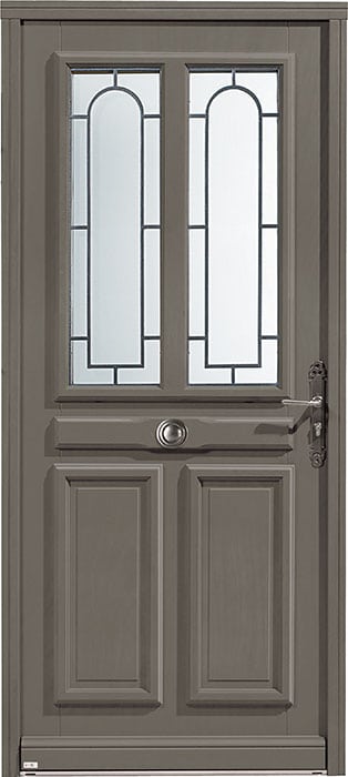 royan lunel bois access zilten porte entree gris 7039