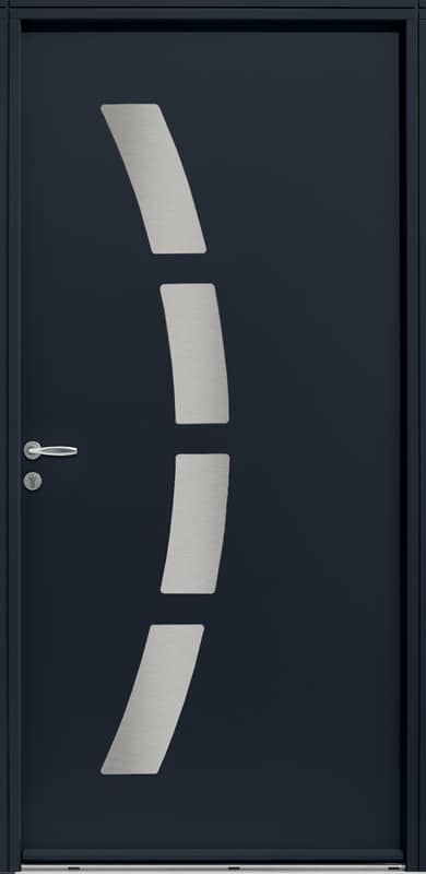 royan nikao acier zilten porte entree gris 7016 satine
